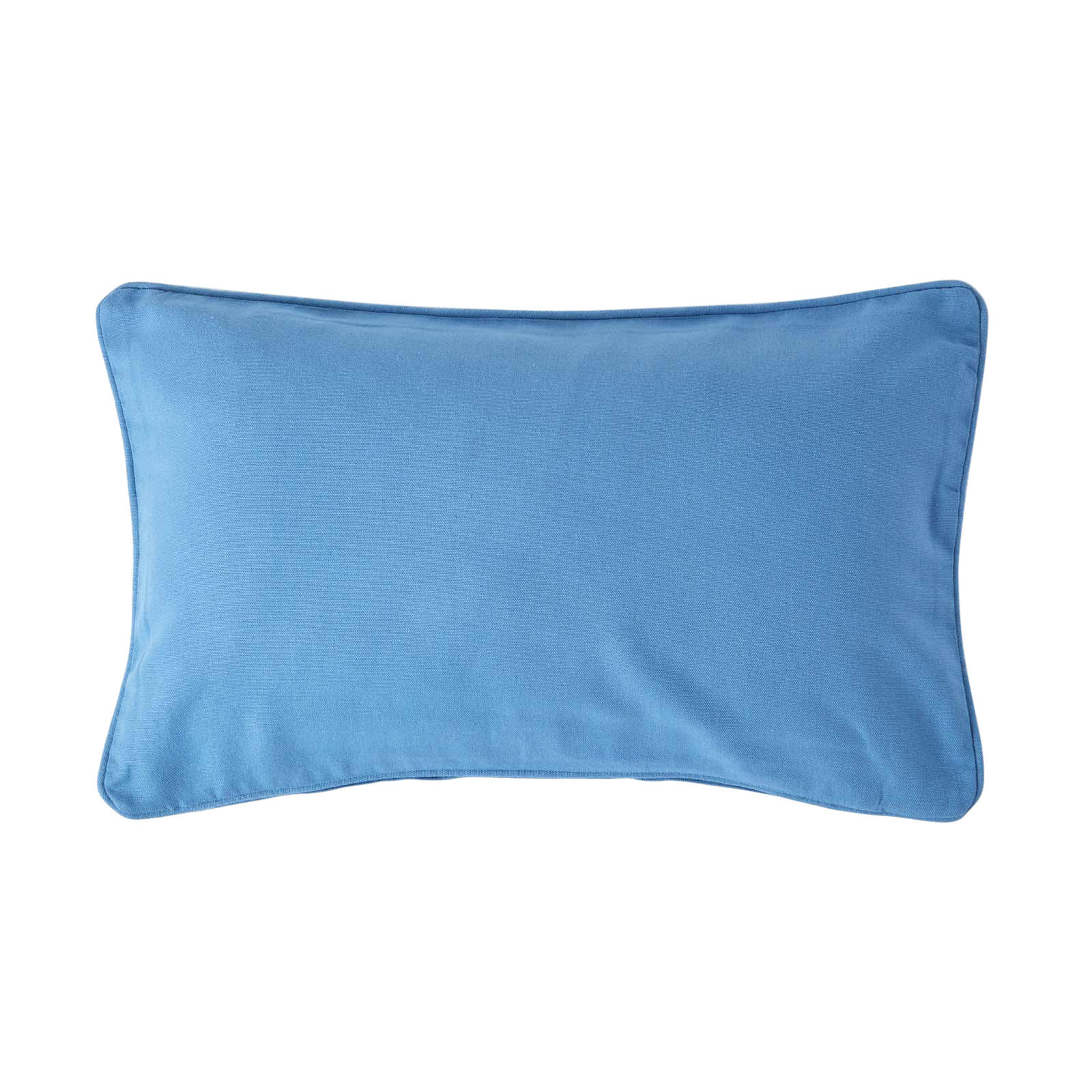 KISSENHÜLLE blau 30/50 cm, 100% Baumwolle - Blau, Textil (30/50cm) - Homescapes