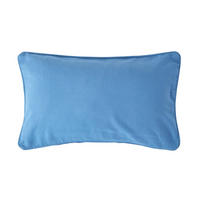 KISSENHÜLLE blau 30/50 cm, 100% Baumwolle - Blau, Textil (30/50cm) - Homescapes