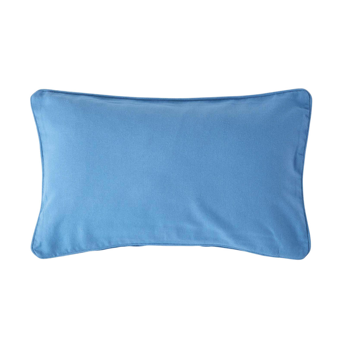 KISSENHÜLLE blau 30/50 cm, 100% Baumwolle - Blau, Textil (30/50cm) - Homescapes