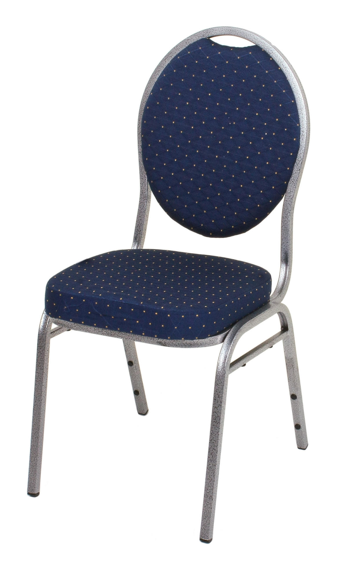 BANKETTSTUHL Jayde 2er Set Polyester Blau 94x44x50,5cm - Blau, Kunststoff (44/94/50.5cm) - DELUKE