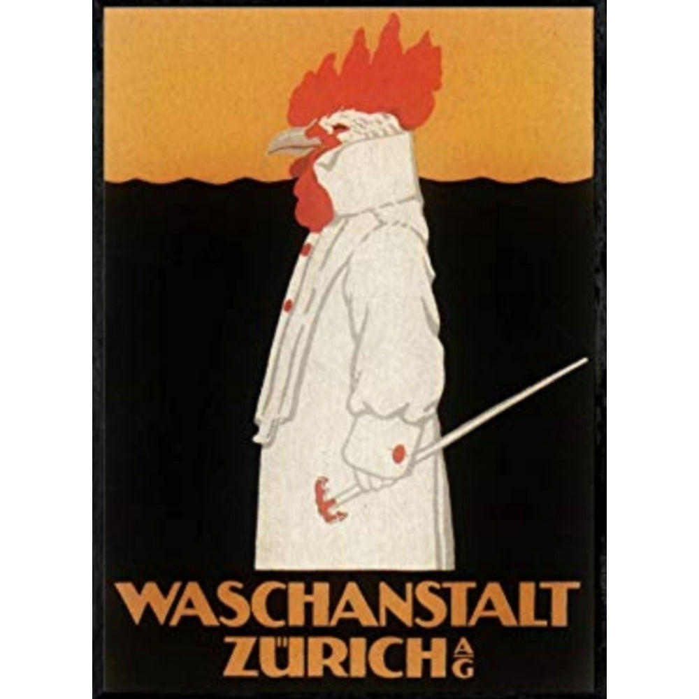 POSTER Zürich 1905 Waschanstalt A3 Rahmenlos - Klar, Papier (29.7/5/42cm) - Nacnic