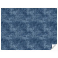 TAPETE - Leinen - Textur - Muster - Denim - Rustikal - 300x220 cm - Blau, Papier (300/220cm) - OnlyWow