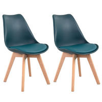 STÜHLE Nora Blau 2er-Set - Blau, Kunststoff (49/81/52cm) - Happy Garden