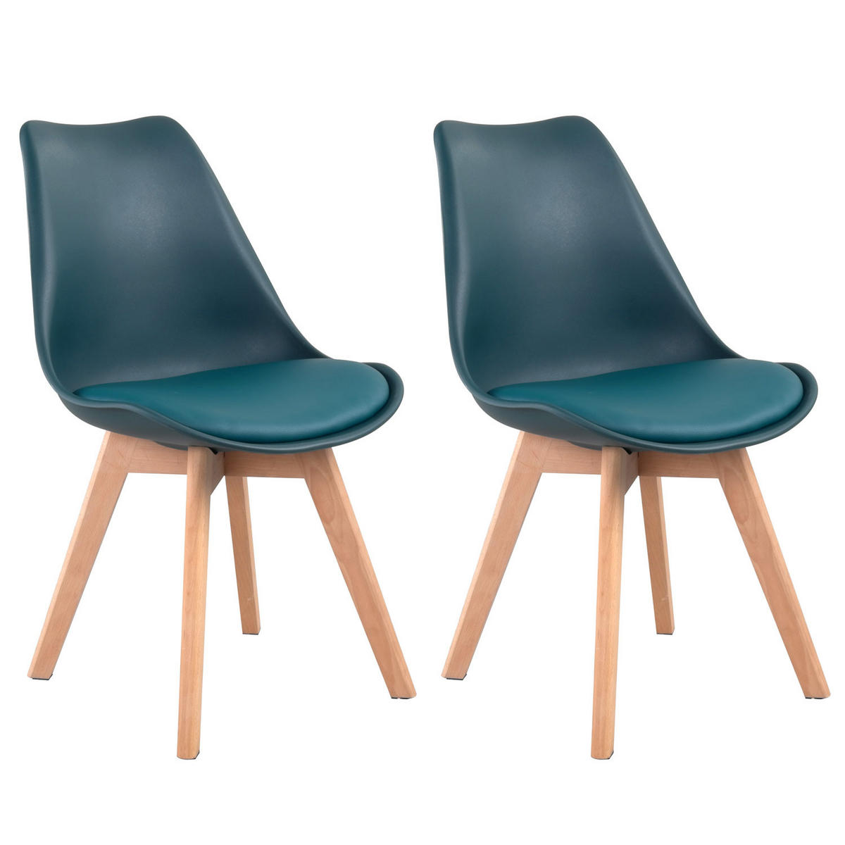 STÜHLE Nora Blau 2er-Set - Blau, Kunststoff (49/81/52cm) - Happy Garden