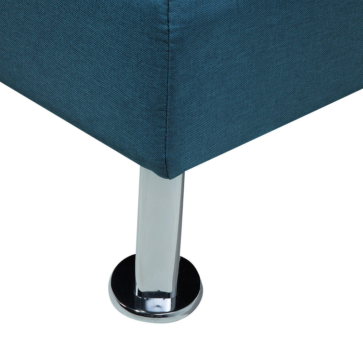 3-SITZER-SCHLAFSOFA Polyester Blau Roxen - Blau, Textil (168/77/81cm) - Beliani
