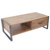 COUCHTISCH rechteck Wildeiche Dekor - Wildeiche, Holz (60/120/41cm) - MCW