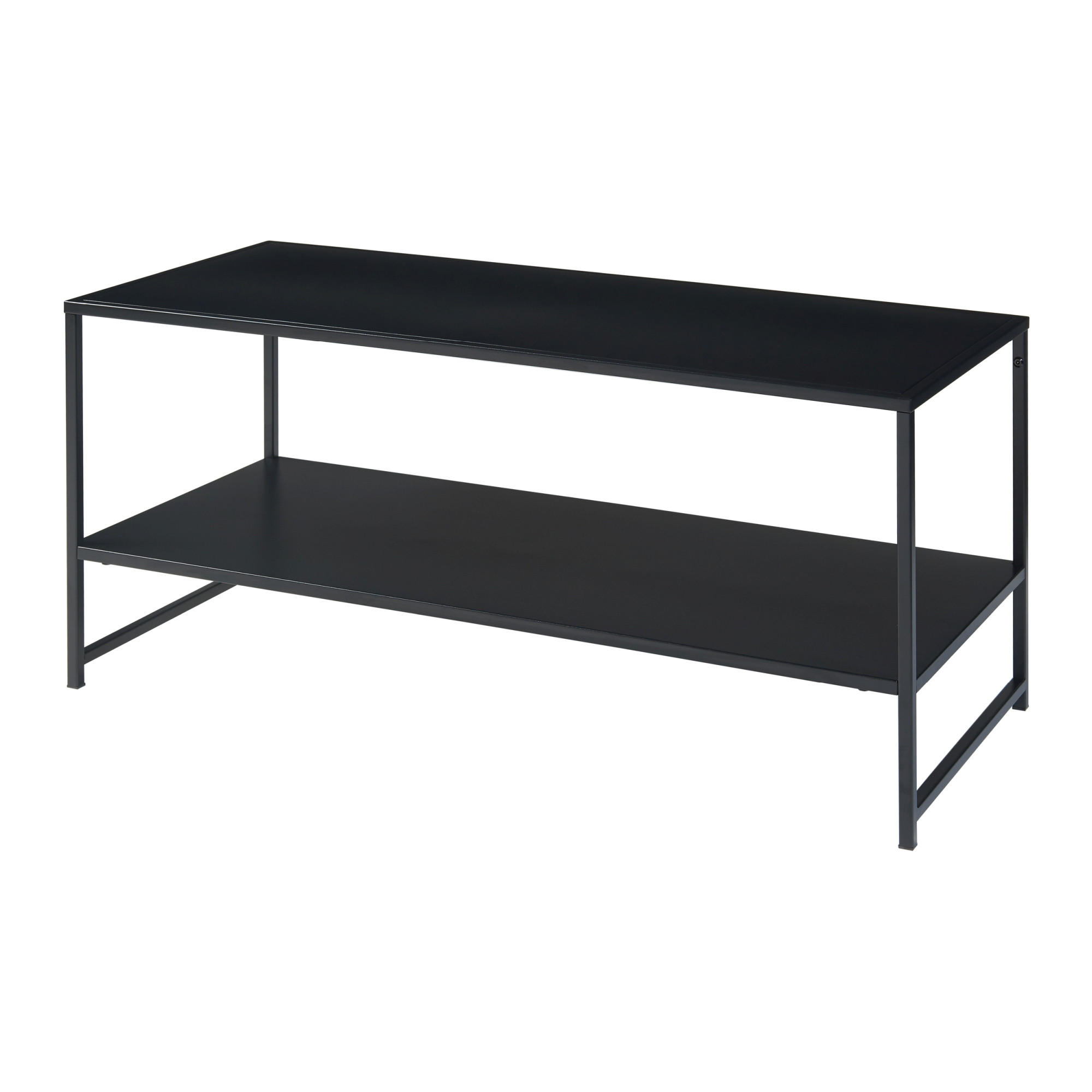 COUCHTISCH Ruokolahti 102/43/46 - Anthrazit, Metall (102/43/46cm) - [en.casa]
