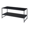 COUCHTISCH Ruokolahti 102/43/46 - Anthrazit, Metall (102/43/46cm) - [en.casa]