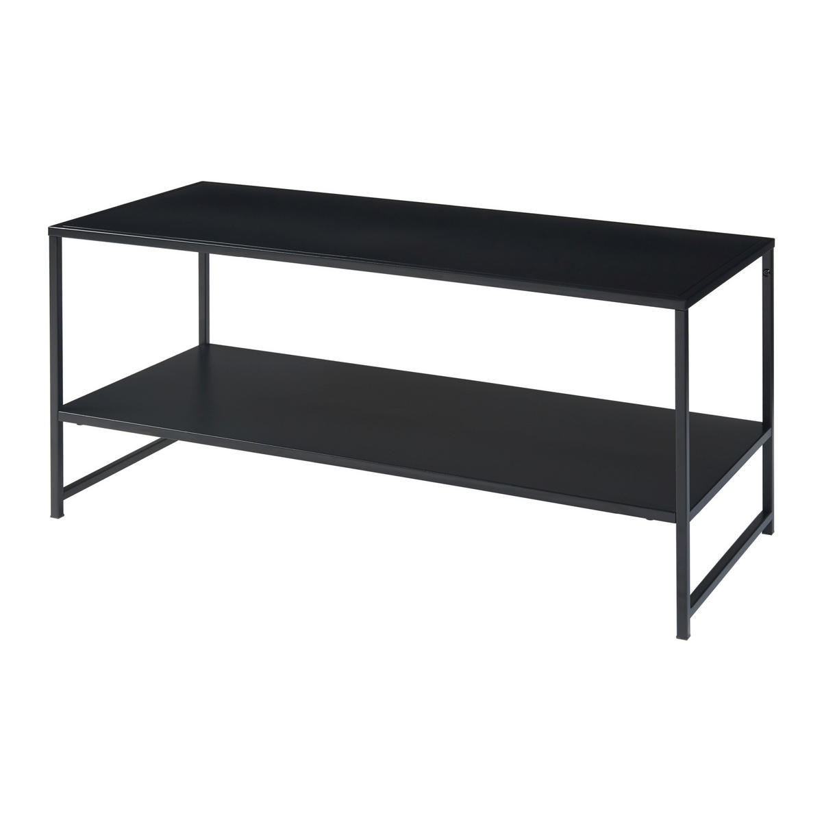 COUCHTISCH Ruokolahti 102/43/46 - Anthrazit, Metall (102/43/46cm) - [en.casa]