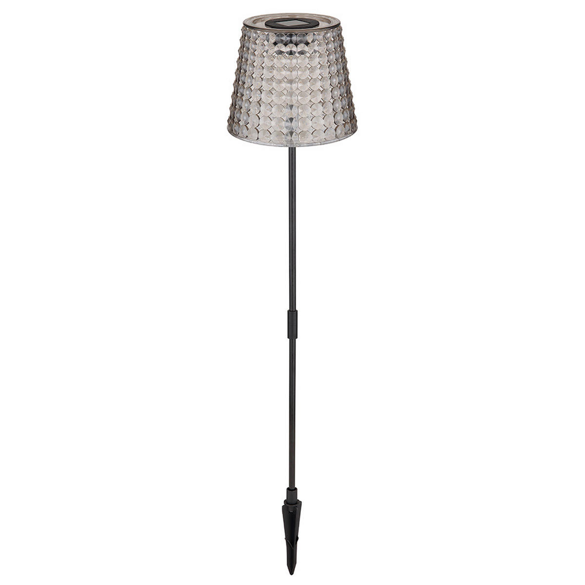 LED AUSSENLEUCHTE Kunststoff Grau 2er Set - Grau, Kunststoff (12.5/12.5/60cm) - Globo Lighting