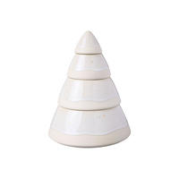 DOSE BAUM Winter Glow beige ø 18,8 cm - Beige, Keramik (18.8/15.5/18.8cm) - like.Villeroy & Boch