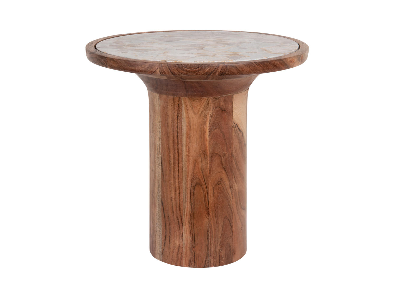 Leitmotiv Beistelltisch Braun 40x39x40 cm