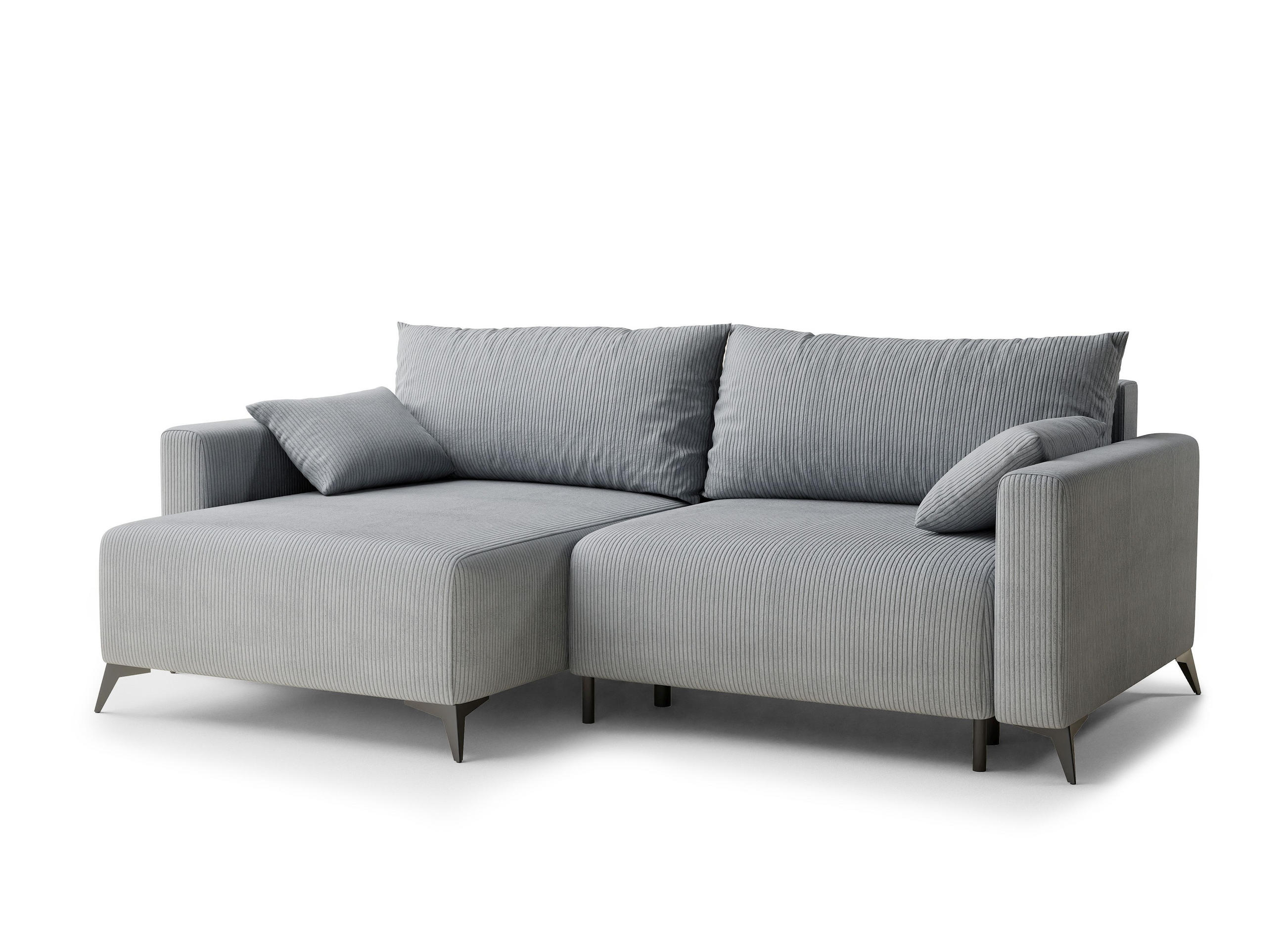Maison de Reve Ecksofa Hellgrau 239x148 cm
