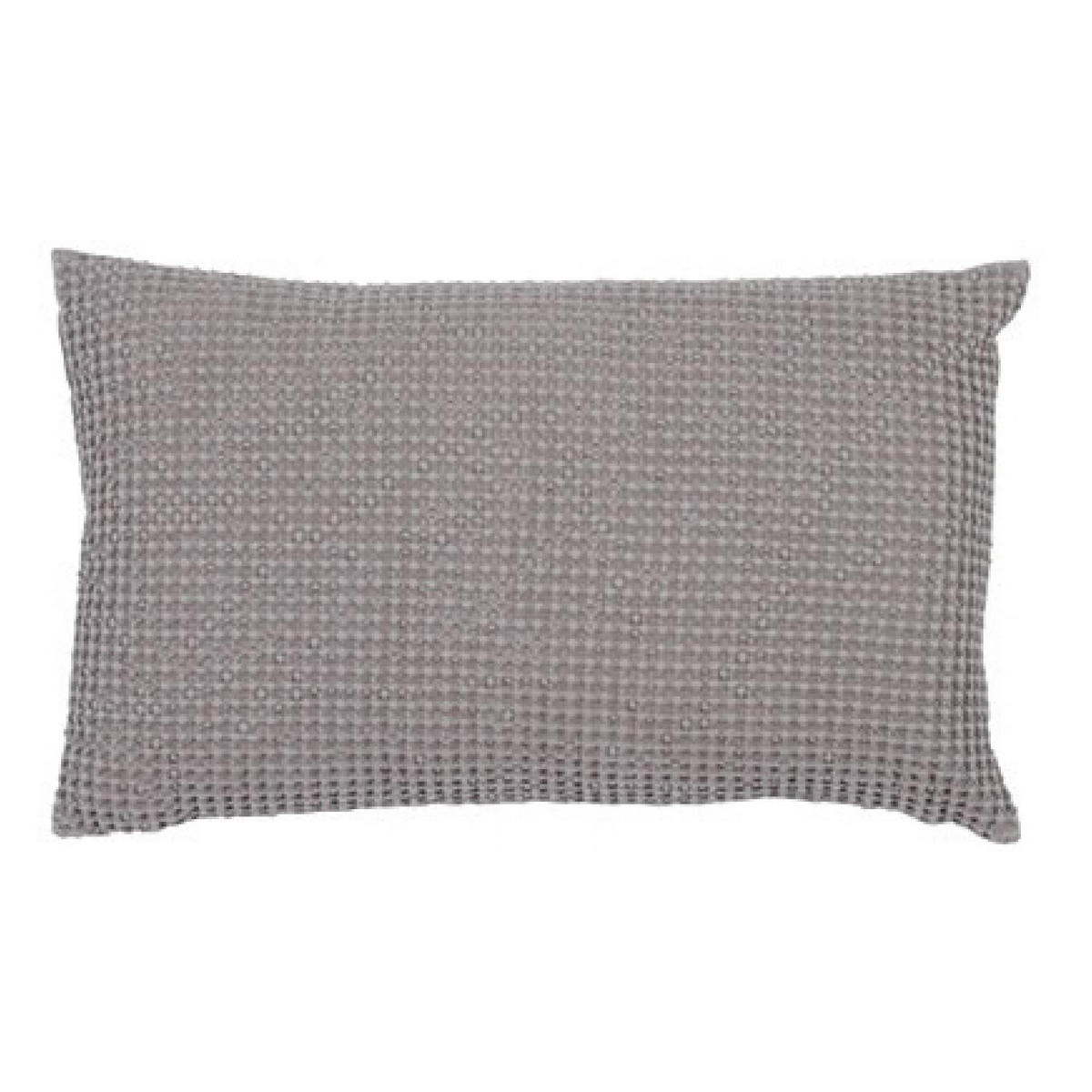 KISSEN Maia gewittergrau 30 x 50 cm - Graubraun, Textil (30/50cm) - Vivaraise