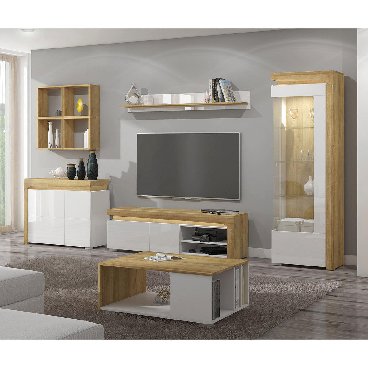 TODO - Weiß, Holzwerkstoff (64/197/43cm) - Petits-meubles