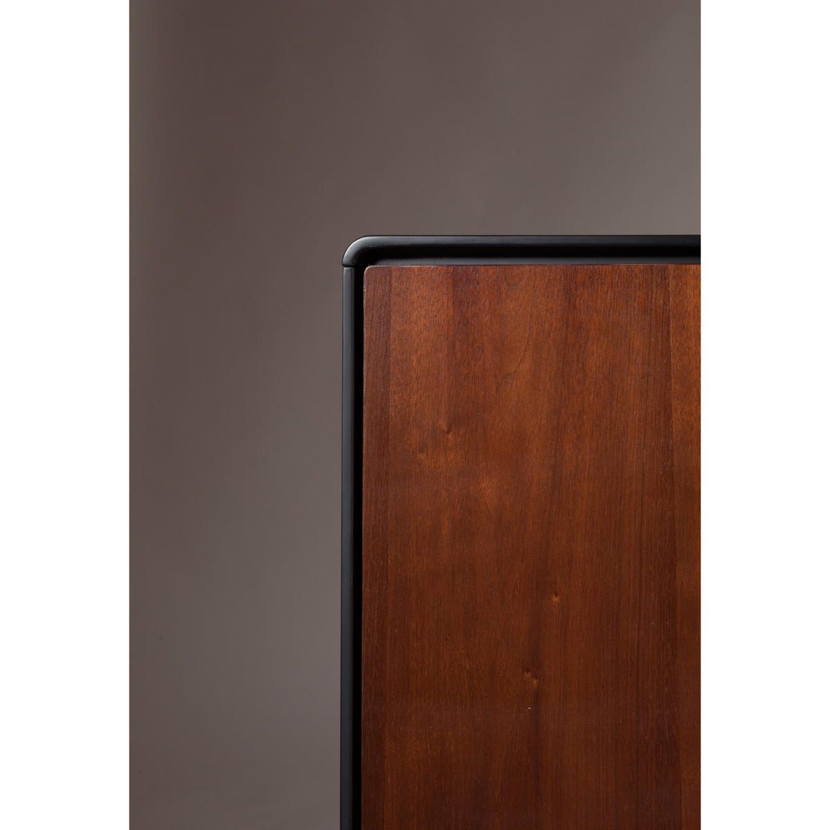 SIDEBOARD Juju Hoch Dunkelbraun - Multicolor, Holzwerkstoff (150/73/398cm) - Dutchbone