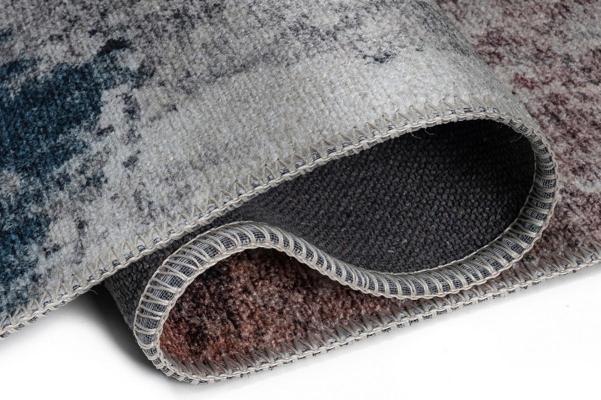 TEPPICH RITZ Grau 80/150 cm - Grau, Textil (80/150cm) - Tapiso