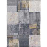 WEBTEPPICH Grau Neila 140/200 cm - Grau, Naturmaterialien/Textil (140/200cm) - Atticgo