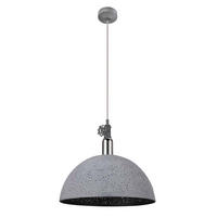 HÄNGELEUCHTE Metall Grau Chrom Antik - Grau, Metall (40/40/150cm) - Globo Lighting