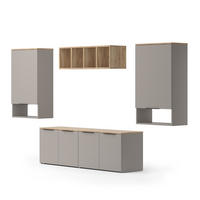 Greige/Sonoma Eiche, Holzwerkstoff (80/50/40cm) - Vicco