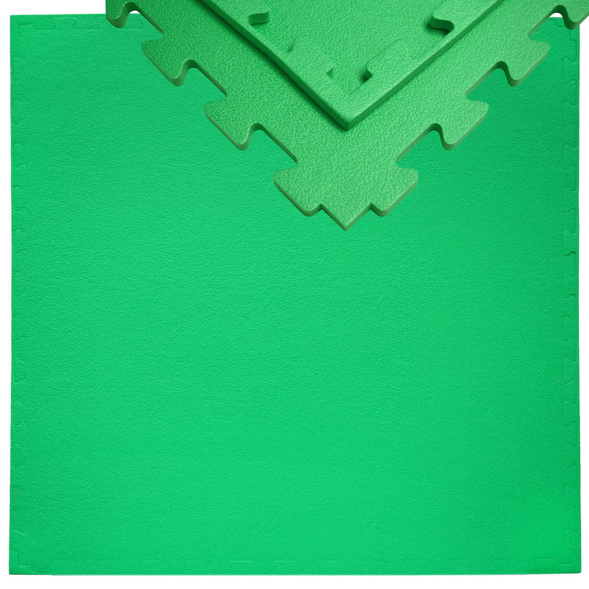 PUZZLEMATTE 90x90x1.2 cm, Grün - Grün, Kunststoff (90/90cm) - eyepower