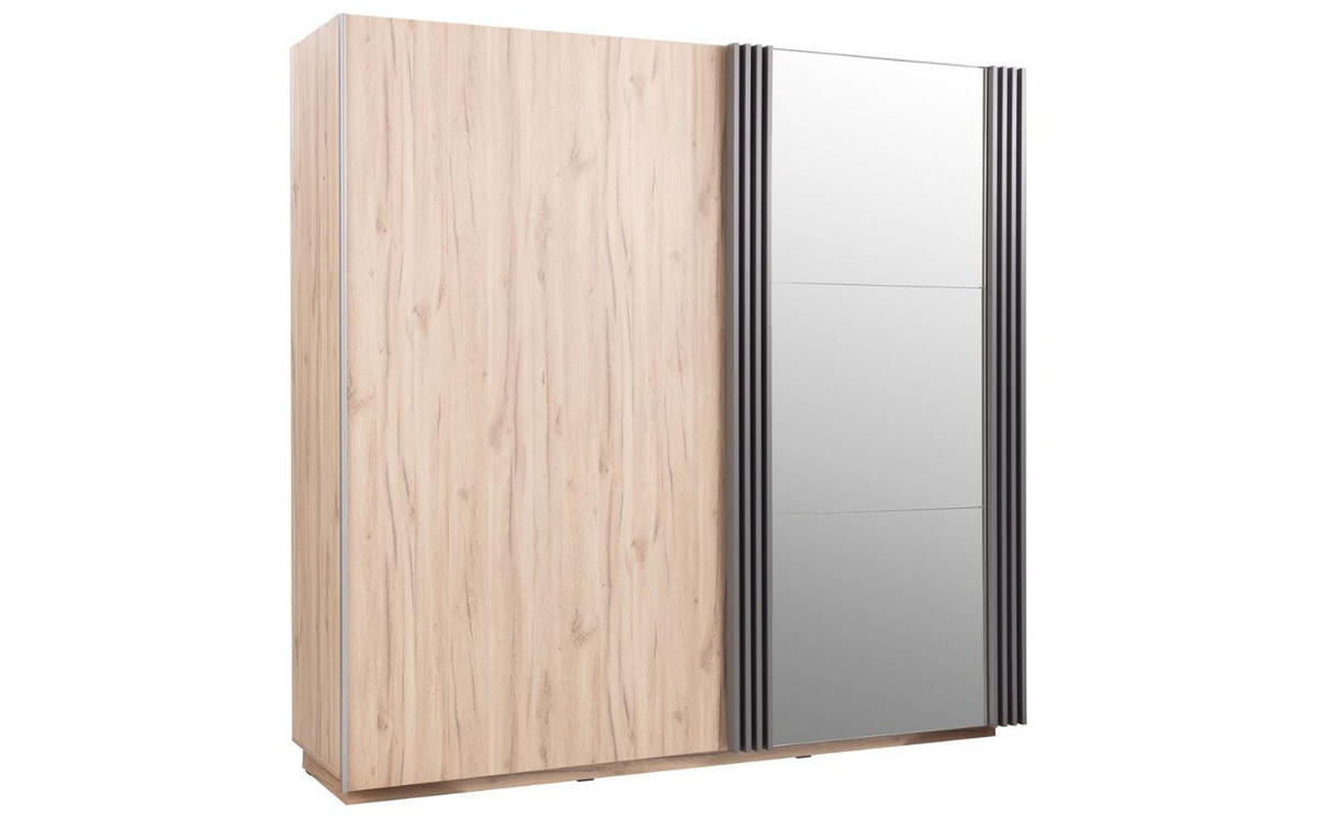 SCHLAFZIMMER Set 5-tlg. – ALLMO System – Eichefarben - Eichefarben, Holzwerkstoff (215/210/61cm) - hi-markt