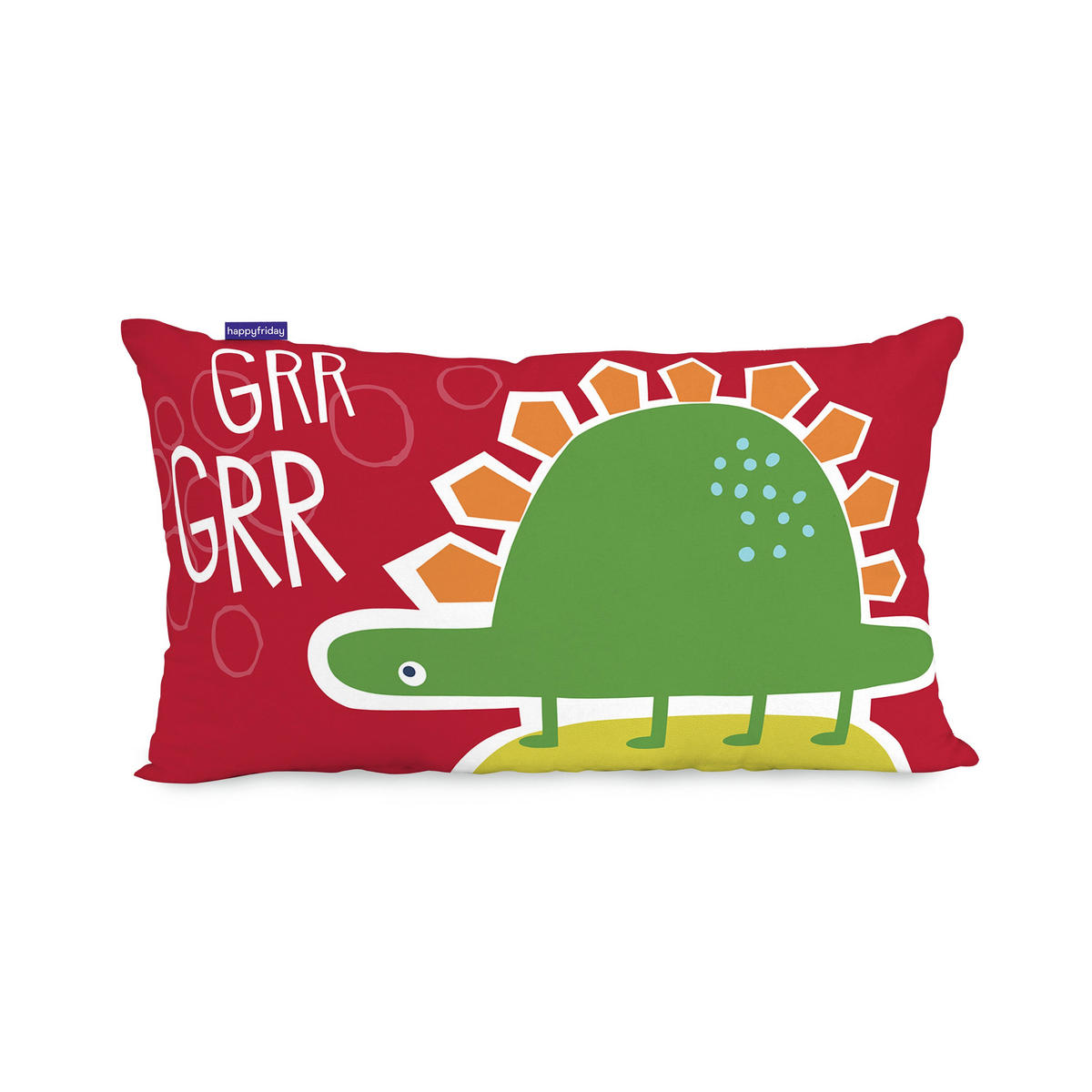 KISSENBEZUG funnysaurus 50x30 cm mehrfarbig - Multicolor, Textil (50/30cm) - Happy Friday