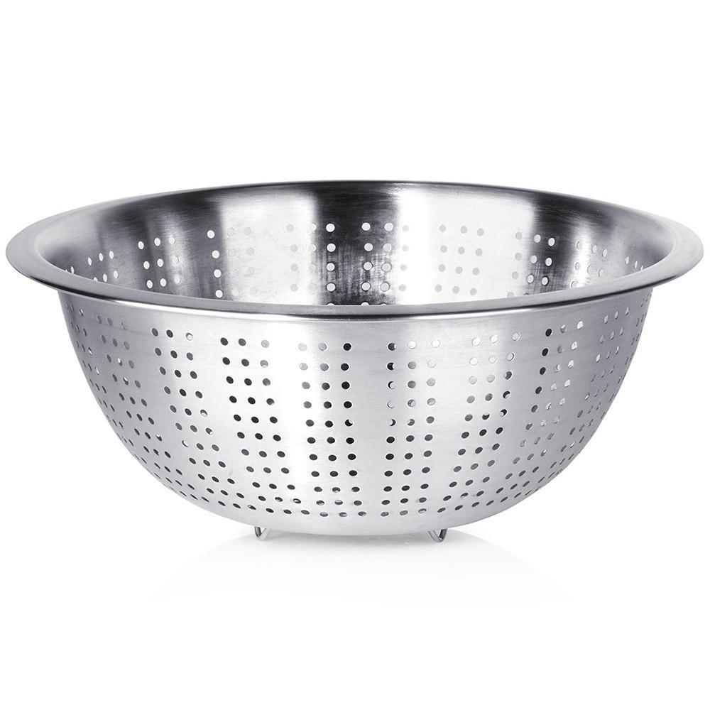 KÜCHENSIEB Silber 28 cm - Silberfarben, Metall (28cm) - Excellent Houseware