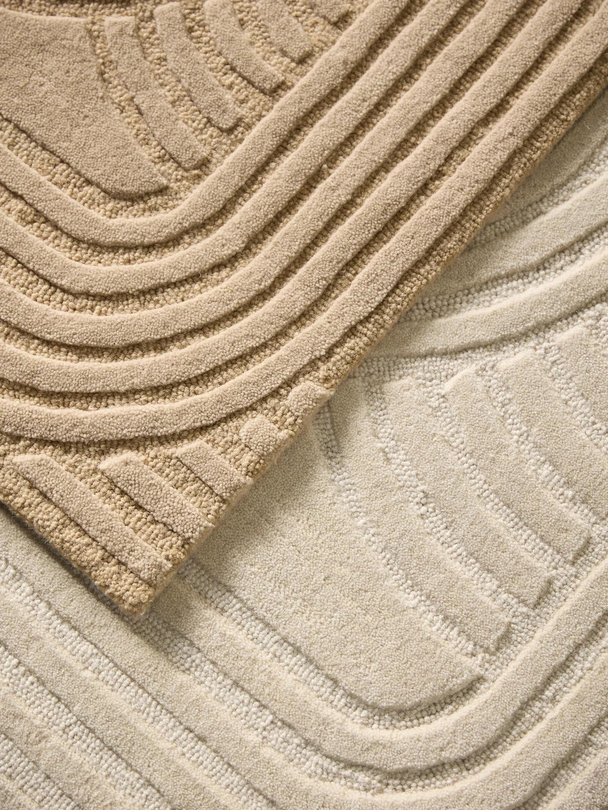 VOLNENA preproga Nuria Bež 120x170 cm - bež, tekstil/naravni materiali (120/170cm) - benuta Pure