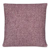 WOLLKISSEN recycelte Wolle Doppelseitig Rosenholzfarbe 50x50 - Pink/Lila, Textil (50/50/12cm) - Malagoon