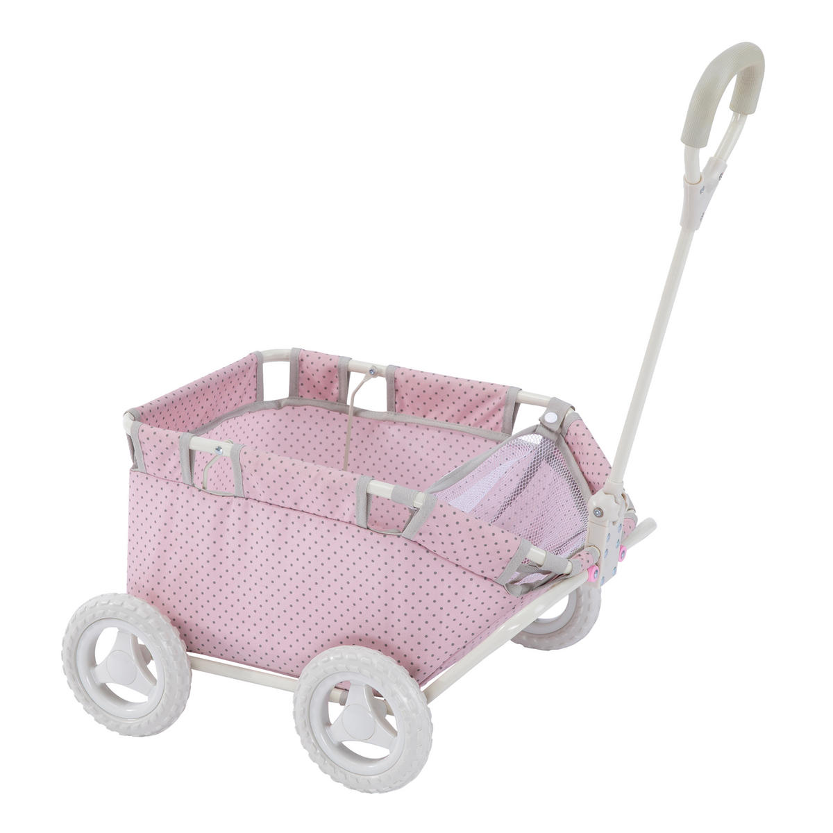 PUPPENZUBEHÖR Wagen, Rosa, 68cm - Pink, Holz (48/68/35cm) - Teamson Kids
