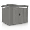 GERÄTEHAUS Luzern Pro Taupe - Taupe, Metall (294/222/230cm) - Juskys