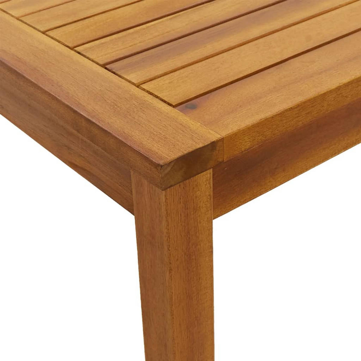 GARTENTISCH 110/55/67 Cm Massivholz Akazie - Braun, Holz (55/110/67cm) - vidaXL