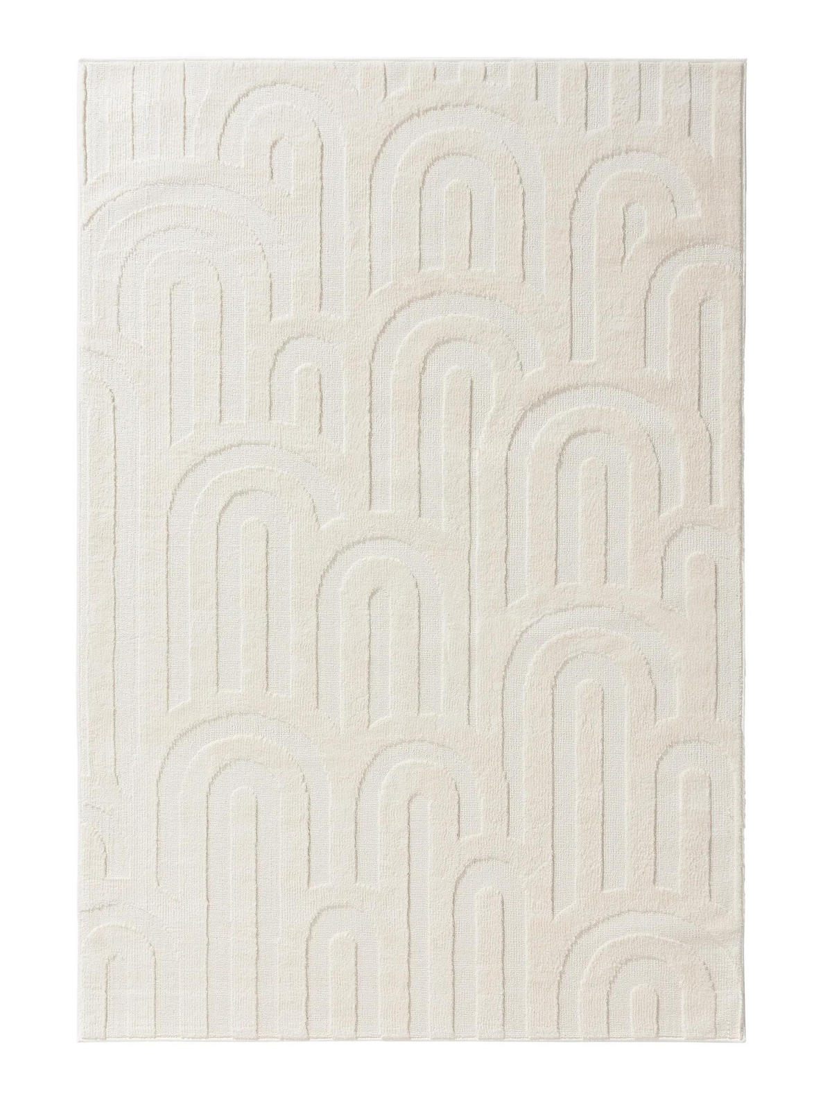 TEPPICH Paloma Cream 160x230 cm - Creme, Textil (160/230cm) - benuta Pop