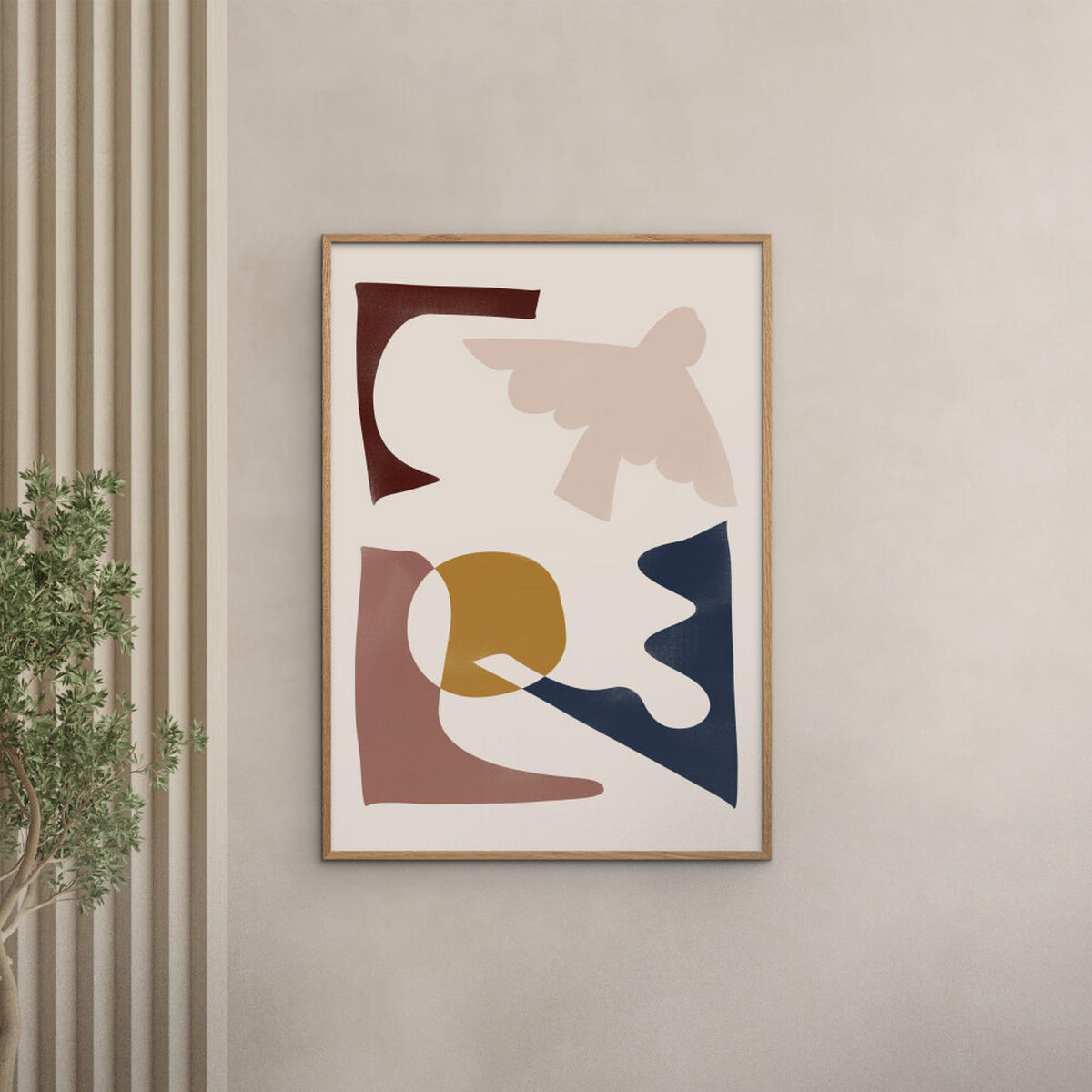 POSTER Affordable Art Prints - Melloi - Multicolor, Papier (50/70/0.1cm) - Poster&Frame