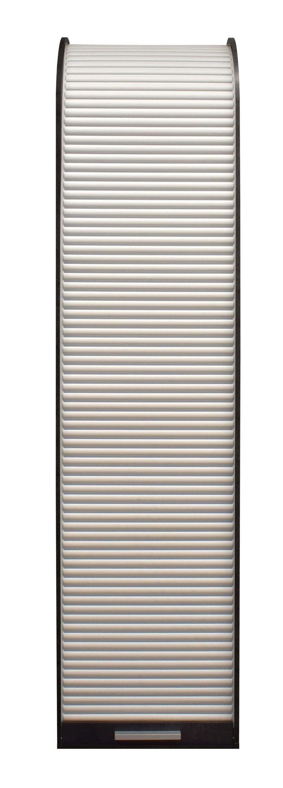 58aufmkessel Jalousieschrank Weiß, Schwarz 46x192x44 cm