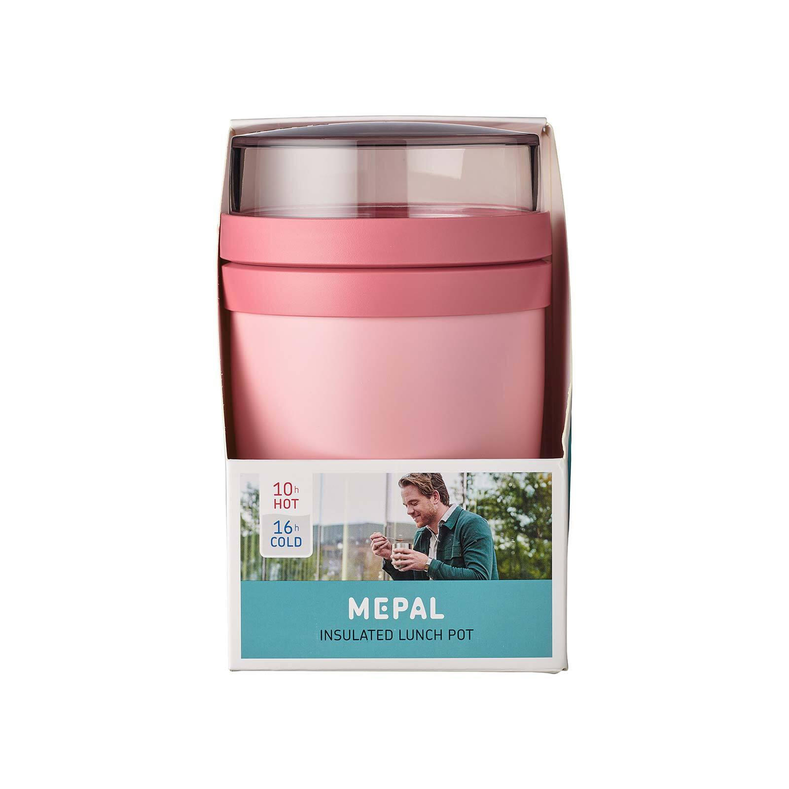 THERMO-LUNCHPOT Ellipse Nordic Pink ø 10.7 cm - Rosa, Kunststoff (10.7/16.9/10.7cm) - Mepal