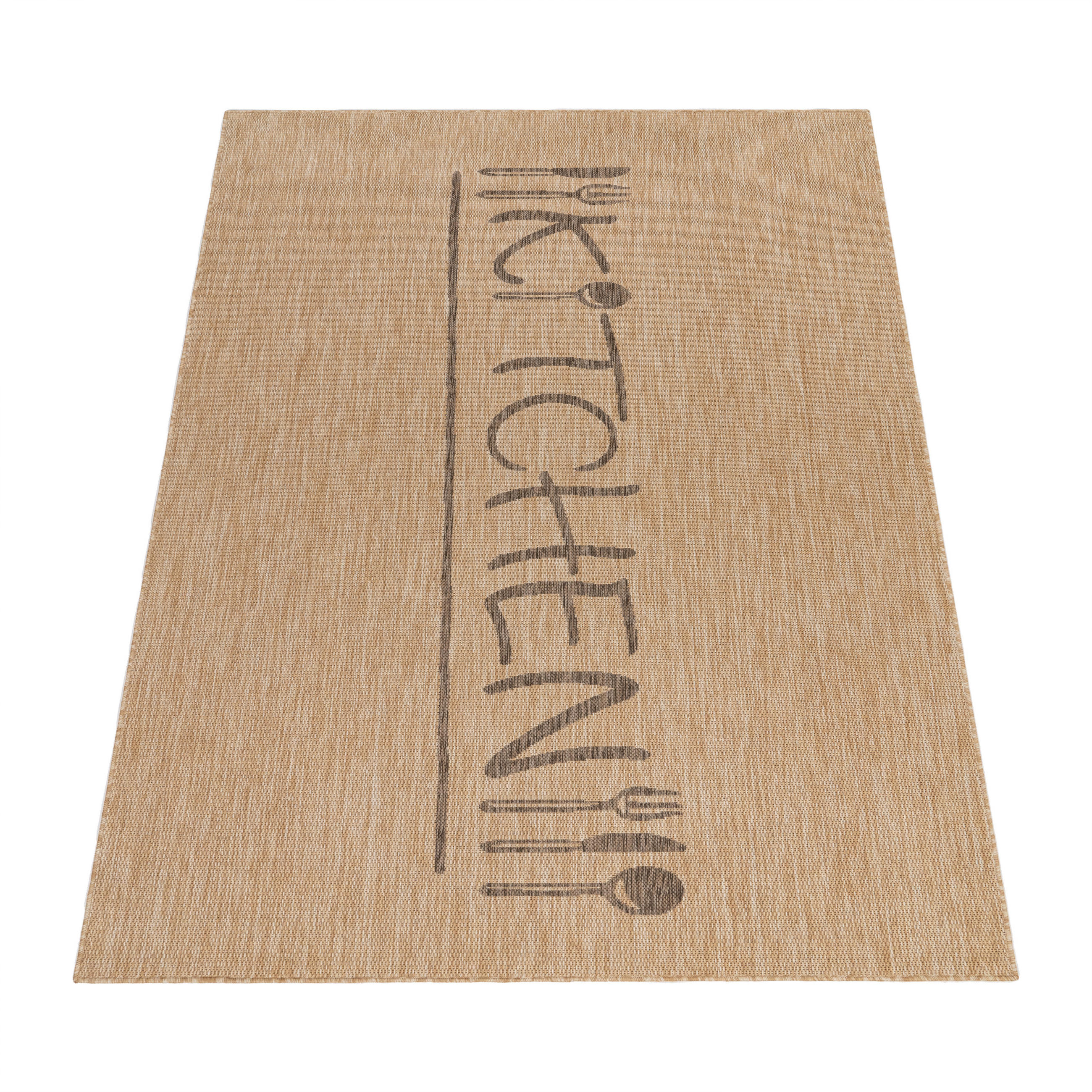 OUTDOORTEPPICH 240/340 cm Kitchen 385 - Beige, Textil (240/340cm) - Paco Home