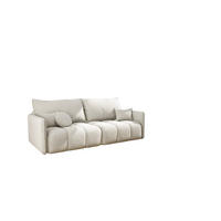SCHLAFSOFA Morgano - Creme, Holzwerkstoff/Textil (216/86/102cm) - Fun Möbel