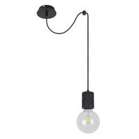 HÄNGELEUCHTE Metall Aluminium Schwarz - Schwarz, Metall (12/12/160cm) - Globo Lighting