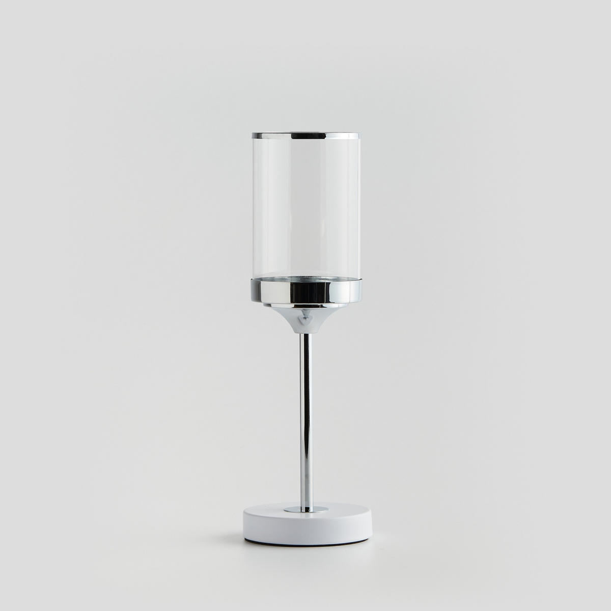 KERZENSTÄNDER Enlaceso - Silberfarben, Metall (12/37.5/12cm) - home&you