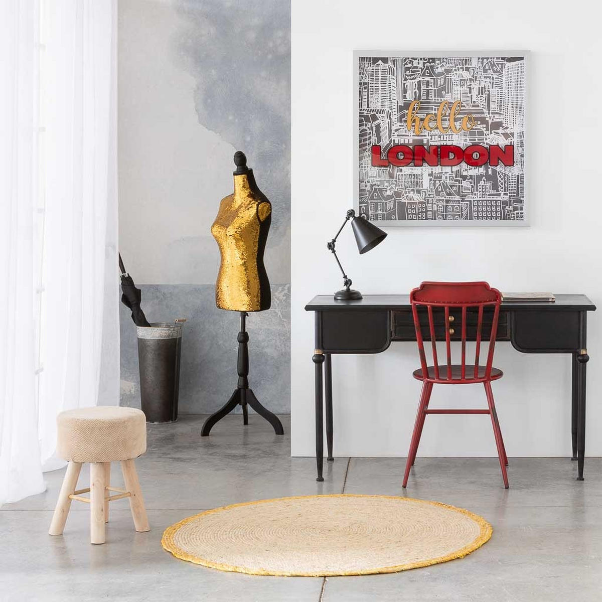 HOCKER aus Holz, braun, 32x44cm - Braun, Holzwerkstoff (32/44/32cm) - Wanderlust