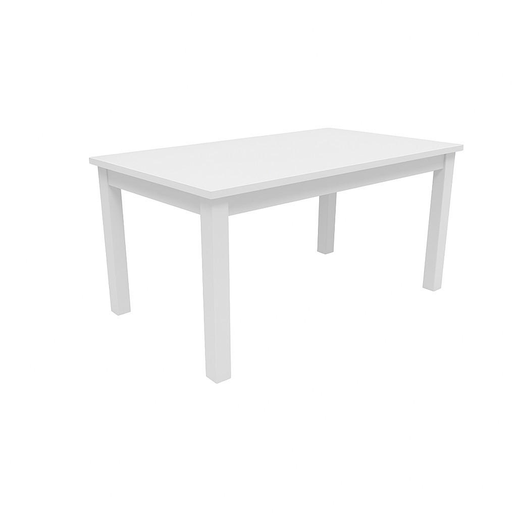 ESSTISCH Weiß rechteckig ausziehbar 160-240x90 - Weiß, Holz/Holzwerkstoff (90/160/76cm) - SIMKAM Furniture