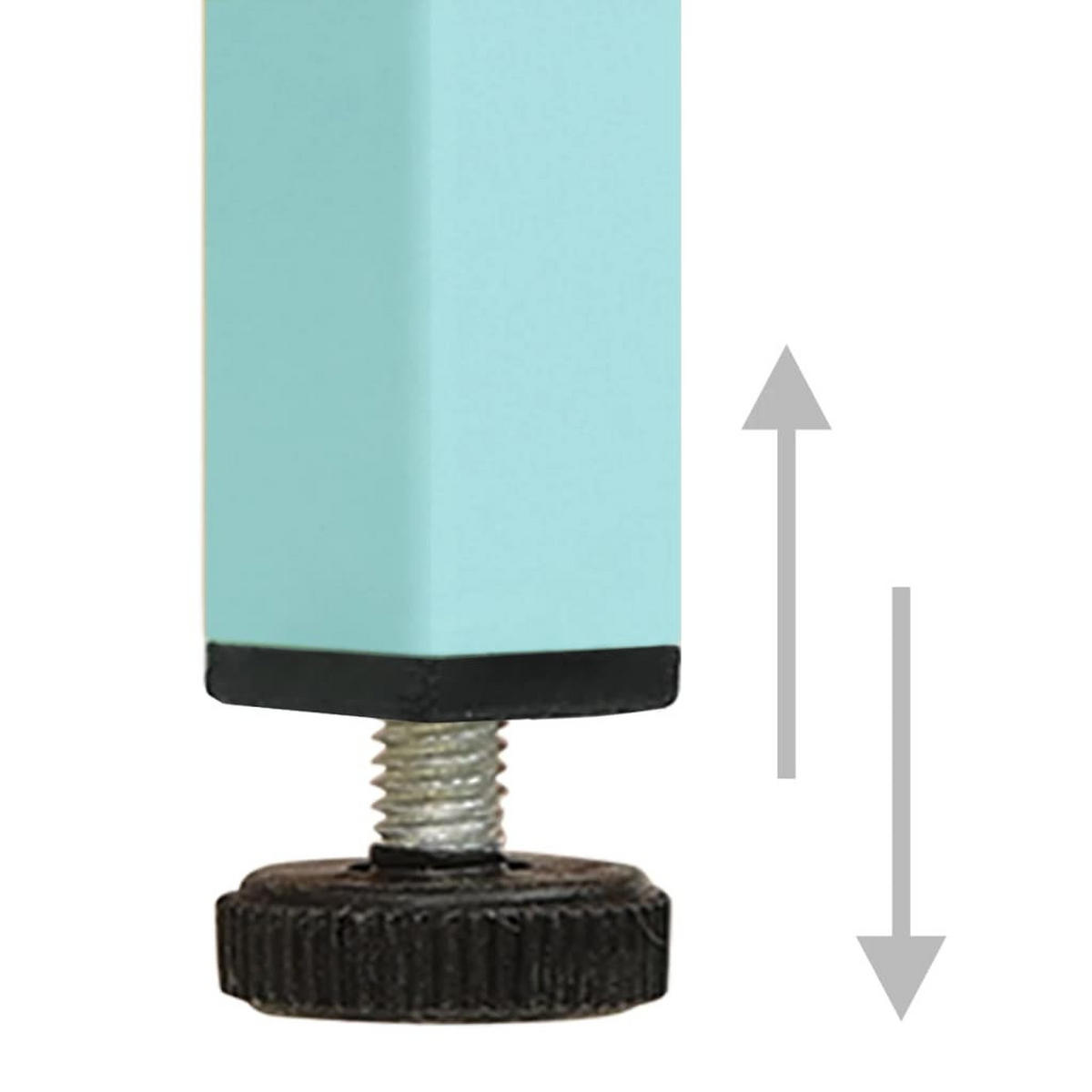 SCHLIESSFACHSCHRANK mit 5 Fächern, 35/46/180 cm, aus Stahl, in Minzgrün - Grün, Metall (35/180/46cm) - vidaXL