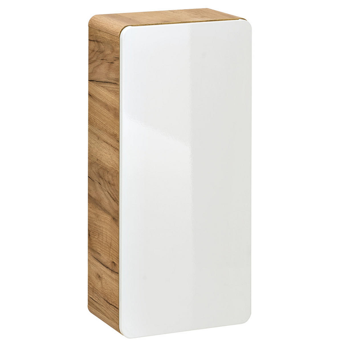 HÄNGESCHRANK Luton-56 - Weiß, Holzwerkstoff (35/75/22cm) - Lomado