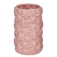 VASE Statement Sterne - Rosa, Stein (18cm) - Butlers
