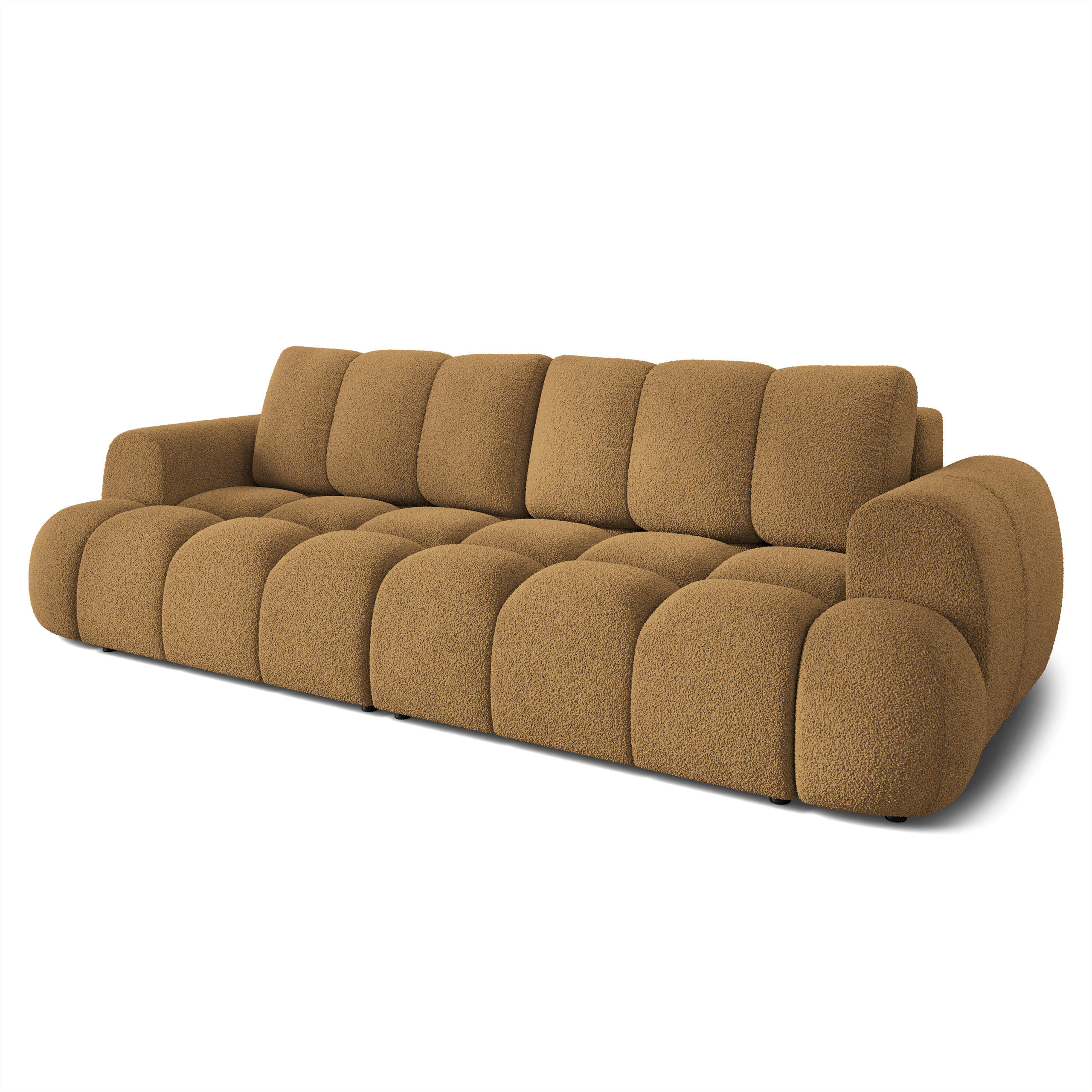 Masseno Bettsofa Orange 300x88x113 cm