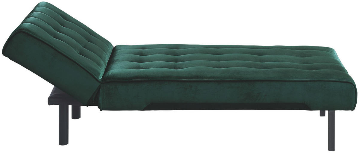 RELAXLIEGE Pierre Samt Grün - Grün, Textil (76/82/178cm) - ATLANTIC home collection