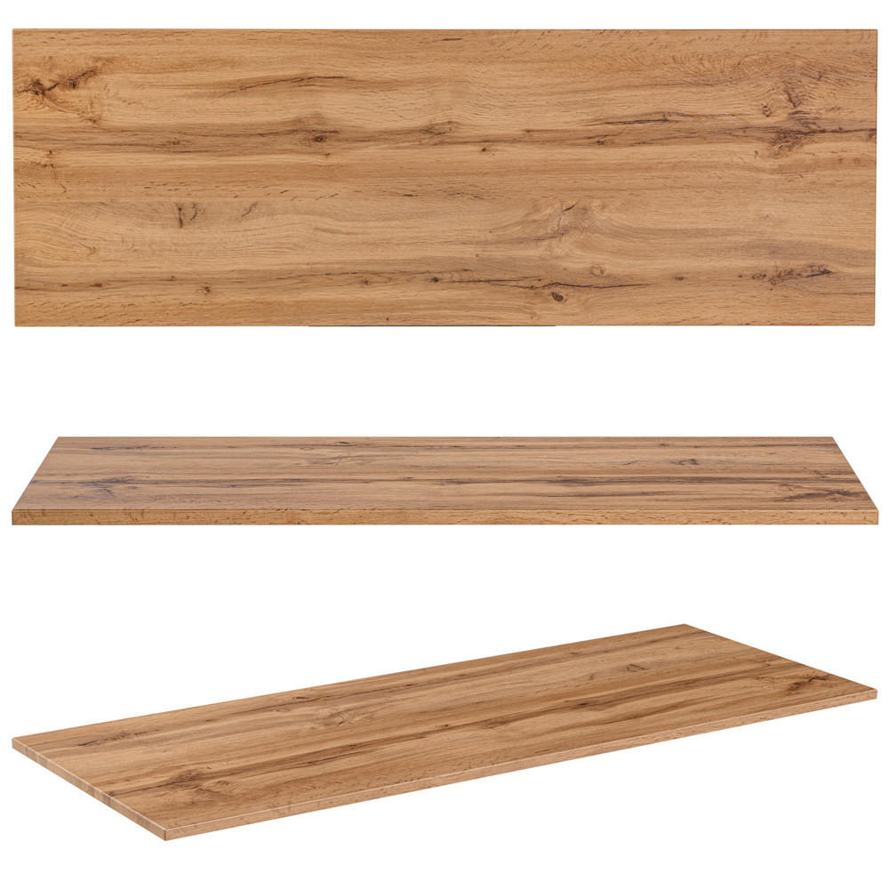 Lomado BADMÖBEL-SET Braun 141cm × 47cm × 200cm