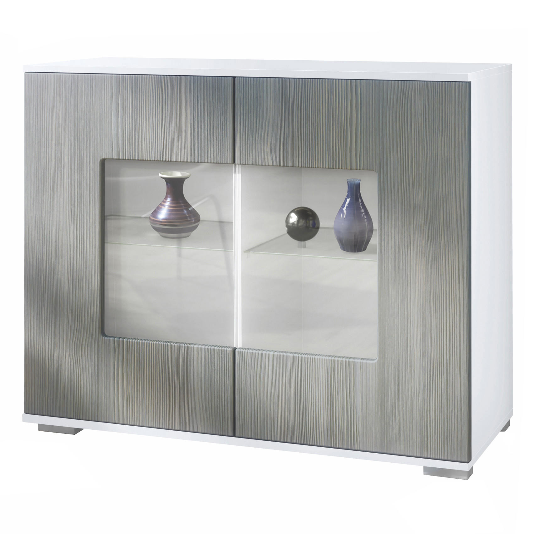 KOMMODE Grömitz Avola-Anthrazit - Anthrazit, Holzwerkstoff (92.5/75.5/35cm) - Vladon
